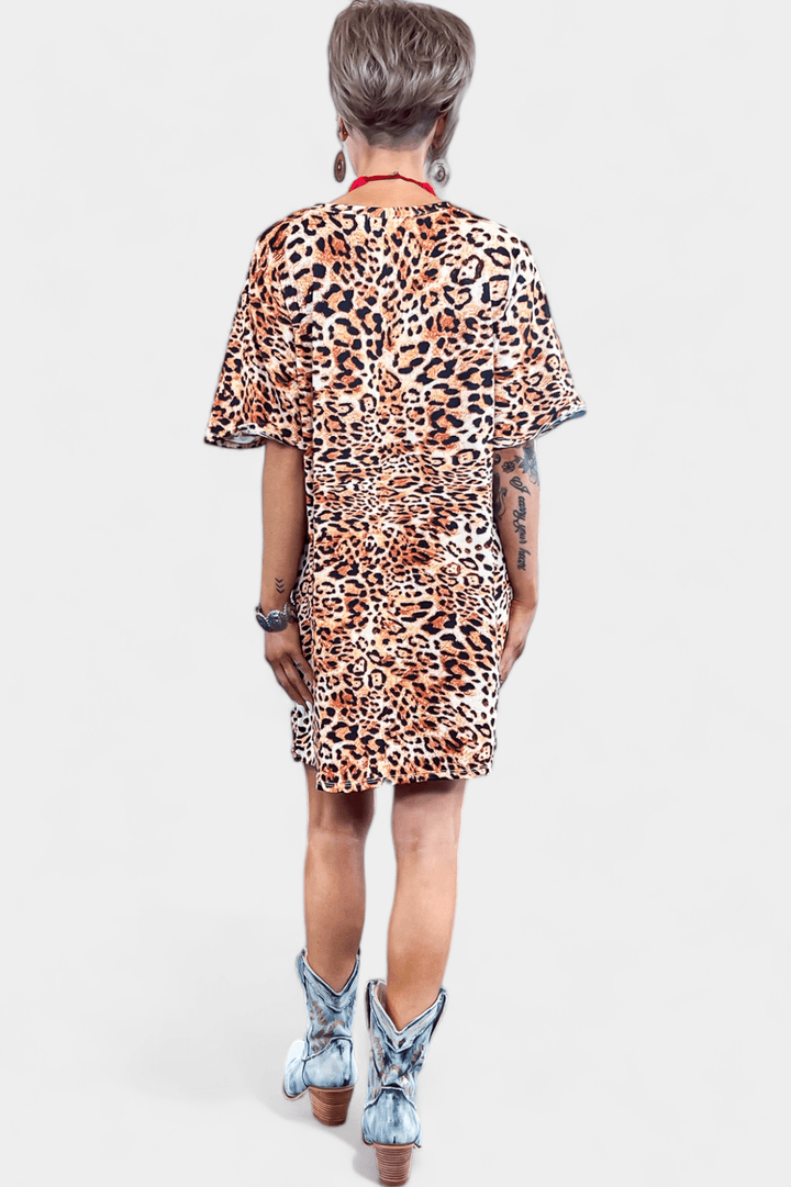 Leopard Jersey Dress