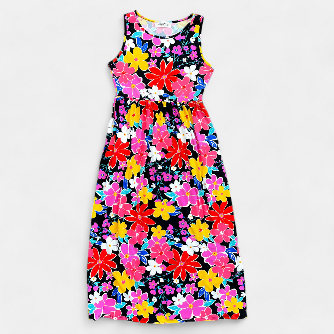 Floral Tank Maxi Dress
