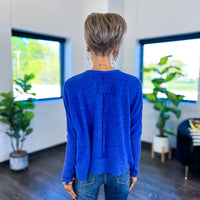 Dolman Sleeve Sweater | Blue Zenana