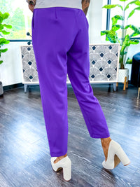 Higher Standards Pants | Purple - The ZigZag Stripe