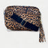 Leopard Faux Leather Crossbody Bag
