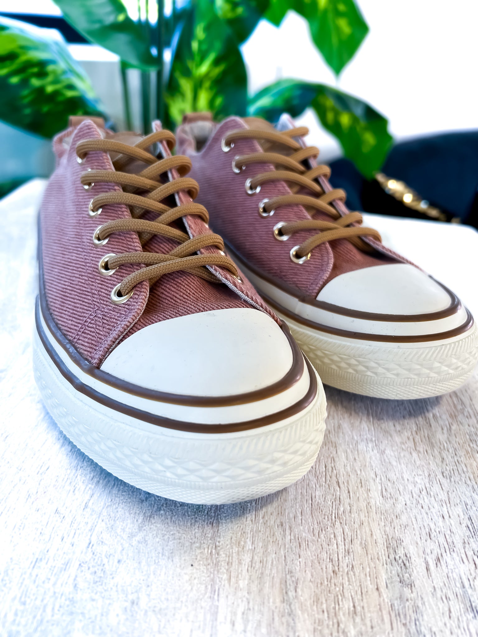 Driana Sneaker - Rust – Sincerely Yours
