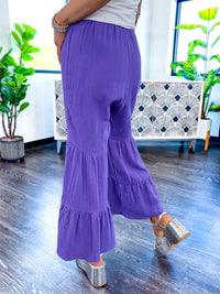 Stellar Style Pants | Purple - The ZigZag Stripe