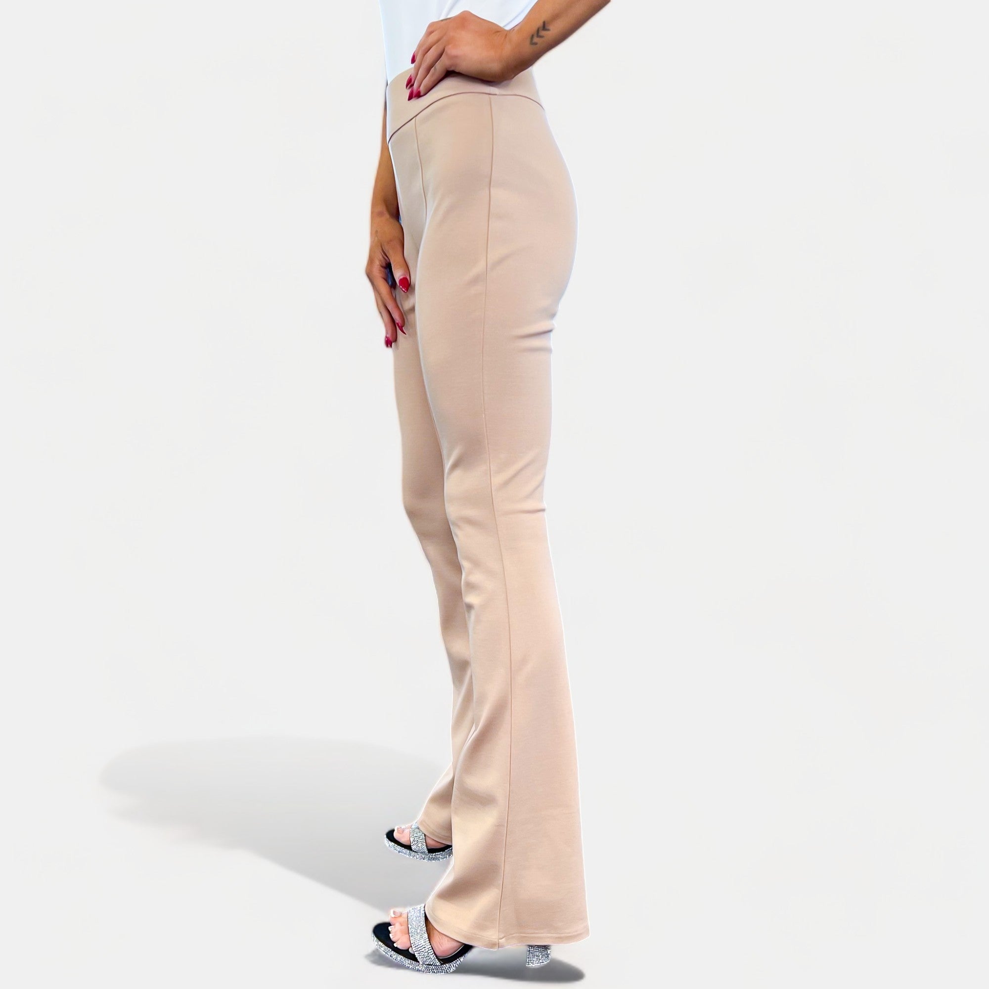 Strawberry High Waisted Flare Pants – The ZigZag Stripe