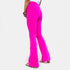 Hot Pink High Waisted Flare Pants