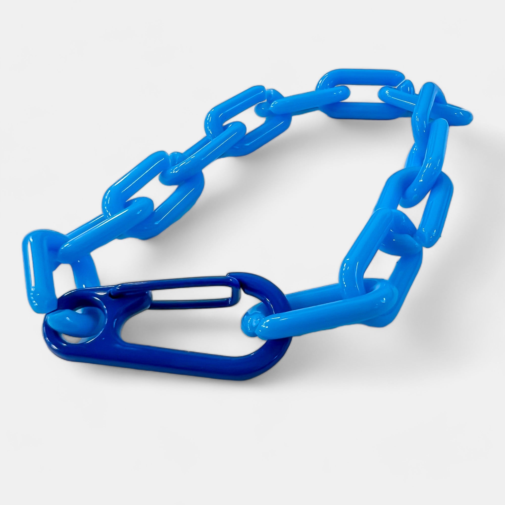 Turquoise Resin Link Bracelet
