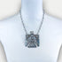 Silver Western Concho Thunderbird Necklace Set