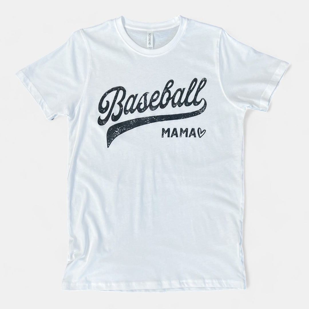 Baseball Mama Graphic T-Shirt