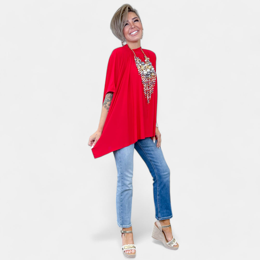 Red City Gal Top