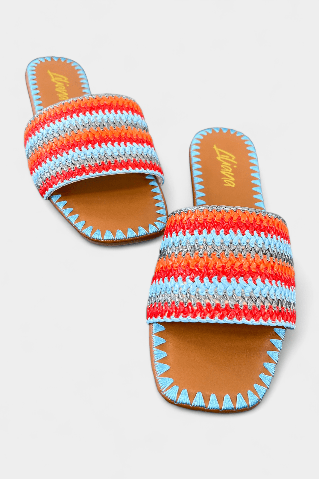 Blue Summer Sandals