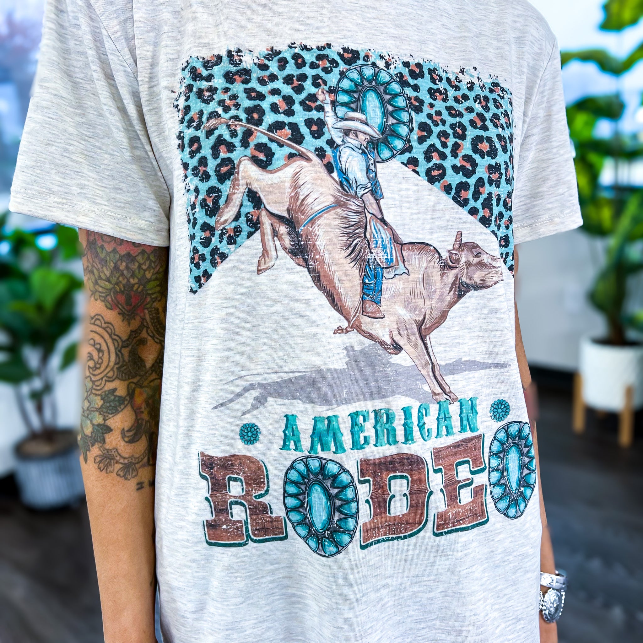 American Rodeo Graphic Tee - The ZigZag Stripe