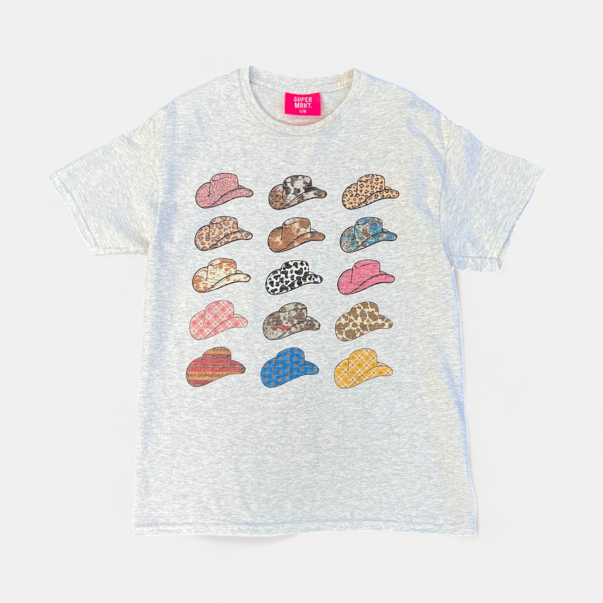Western Rodeo Hat Oversized Graphic Tee