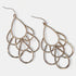 Gold Wire Abstract Earrings