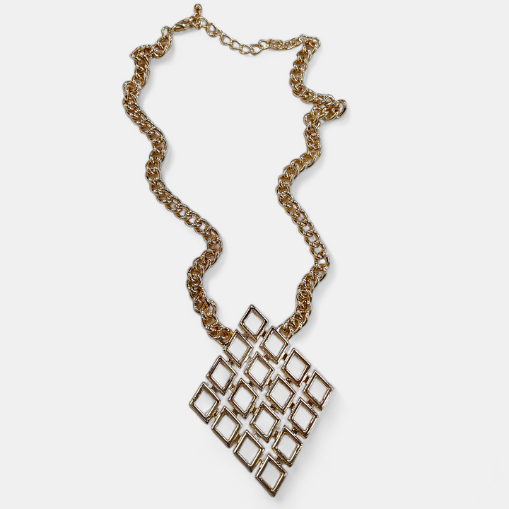 Gold Argyle Pendant Necklace