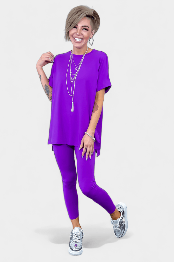 Violet Soft Loungewear Set
