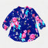 Blue & Pink Floral Lizzy Top