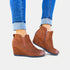 Whiskey Wedge Bootie