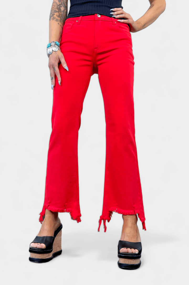 Red Risen RDP5813 Crop Jeans