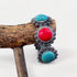 Turquoise & Red Western Bracelet