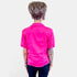 Pink Short Sleeve Denim Jacket
