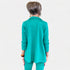 Green 3/4 Sleeve Blazer