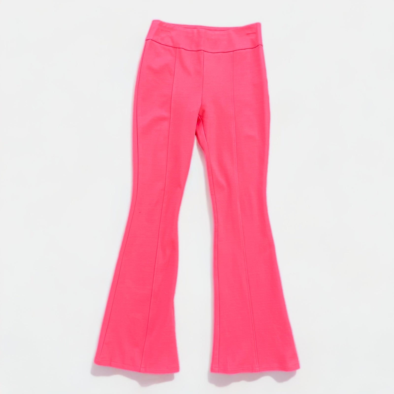 Magenta High Waisted Flare Pants – The ZigZag Stripe