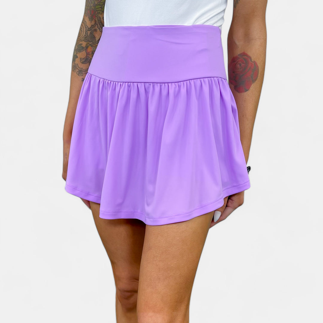 Lavender Tennis Skirt