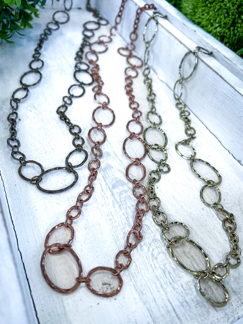 Loreli Chain Necklaces - The ZigZag Stripe