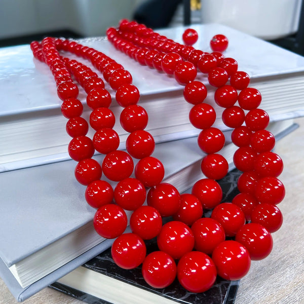 Layered Pearl Necklace | Red Wona Trading