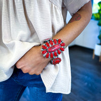 Western Stretch Bracelet | Red LA Jewelry Plaza